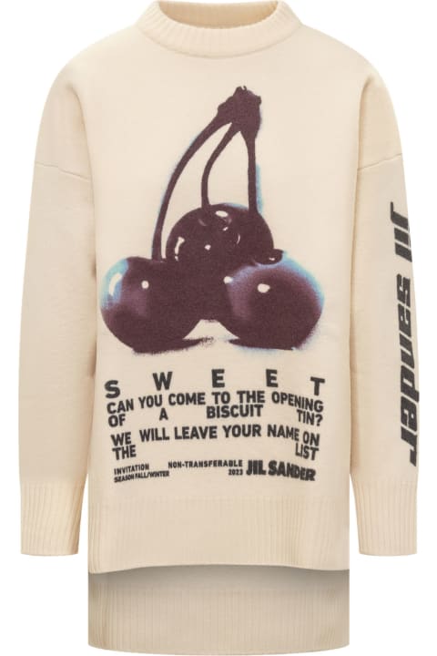 Fashion for Women Jil Sander Cherry Sweater
