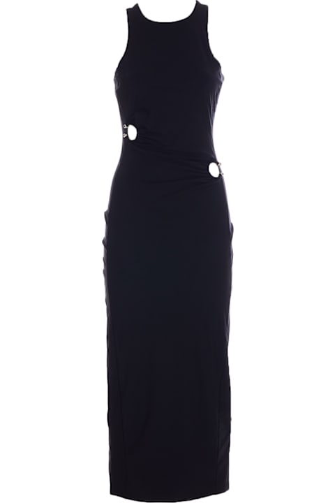Patrizia Pepe for Women Patrizia Pepe Midi Dress With Piercing