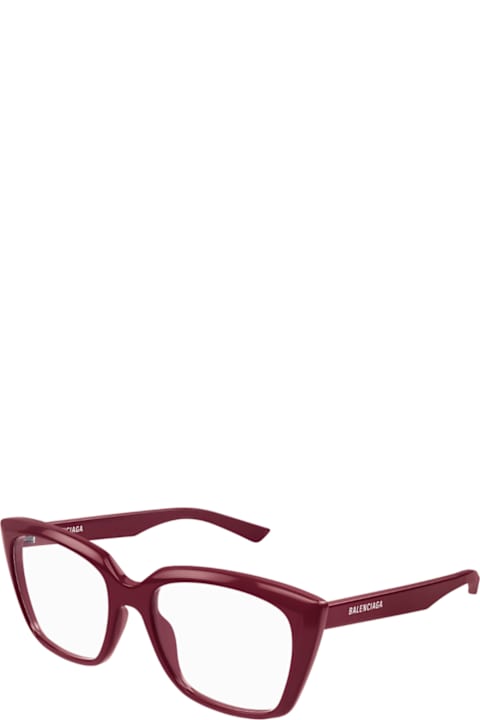Eyewear for Women Balenciaga Eyewear Balenciaga Bb0062o Linea Everyday 008 Red Glasses