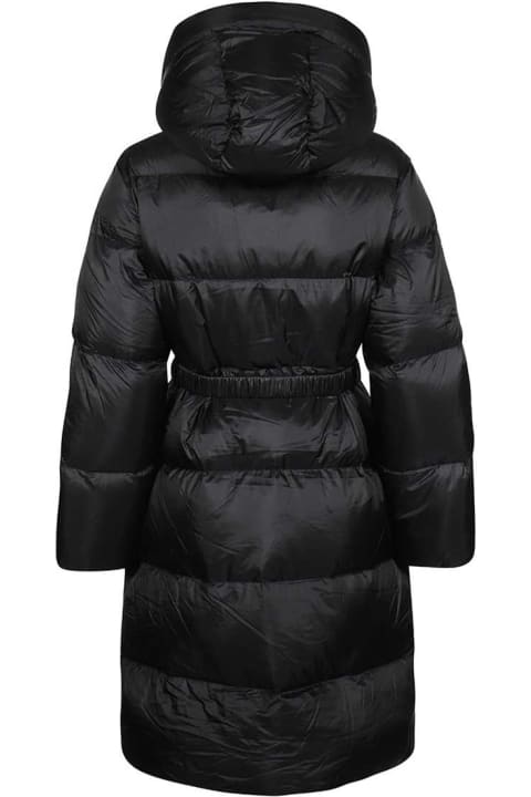 Duvetica Coats & Jackets for Women Duvetica Belted Hooded Long Down Jacket