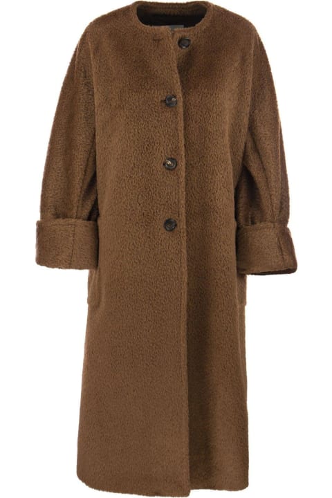 Max Mara for Women Max Mara Hudson Button-up Overcoat
