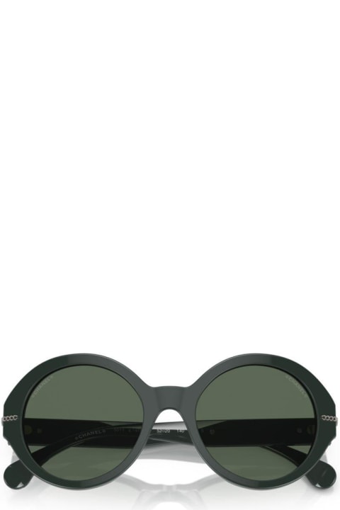 Chanel for Men Chanel Round Frame Sunglasses