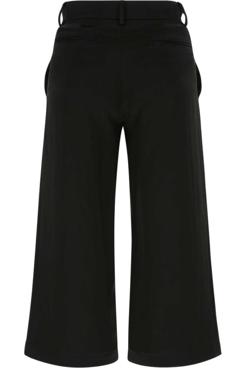 Koché Pants & Shorts for Women Koché Black Satin Pant