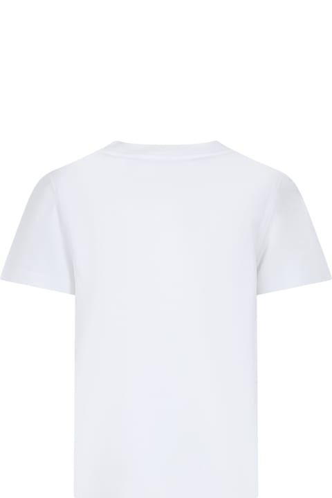 T-Shirts & Polo Shirts for Boys Givenchy White T-shirt For Boy With Logo