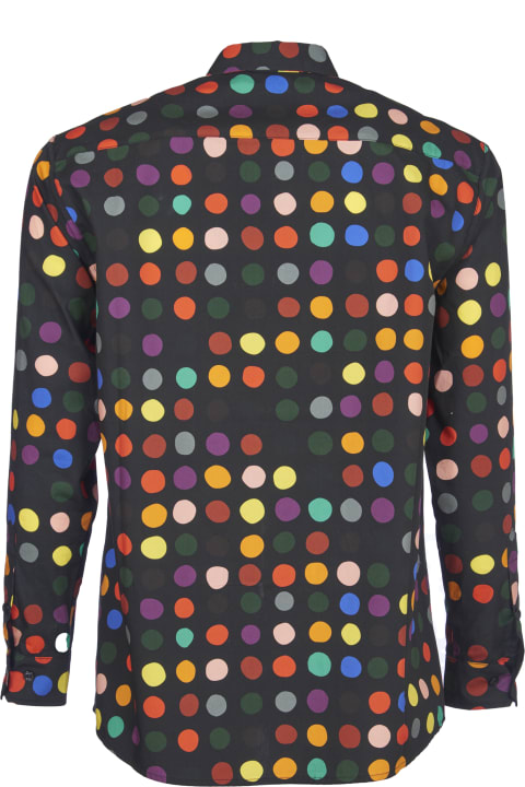 Multicolor Dot Pattern Shirt