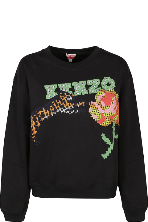 Kenzo Women Kenzo Pixel Regular Sweatshirt