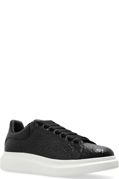 Alexander McQueen Shoes for Men Alexander McQueen Round Toe Lace-up Sneakers