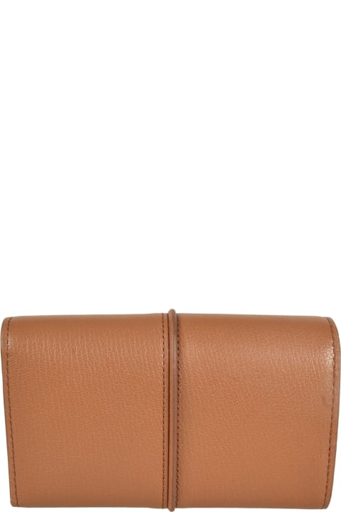 Tod's Wallets for Women Tod's Logo Long Tri-fold Wallet