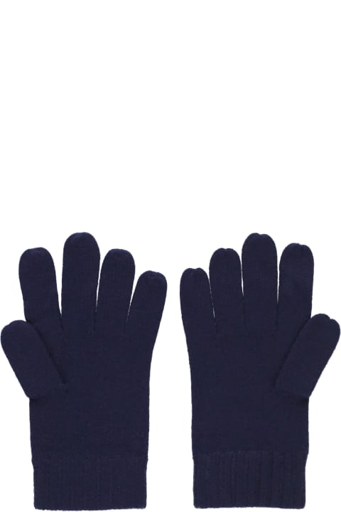 メンズ Polo Ralph Laurenの手袋 Polo Ralph Lauren Logo Embroidered Knitted Gloves