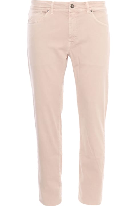 Barmas Pants for Men Barmas Pink Undertone Denim Trousers