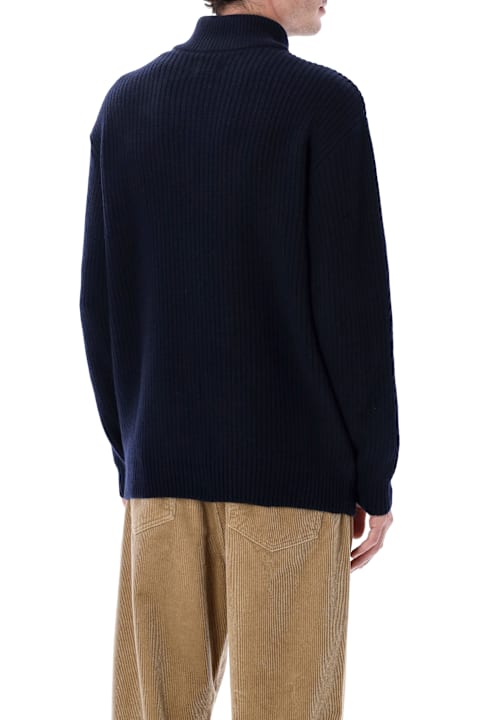 Colorful Standard for Women Colorful Standard Colorful Standard Recycled Merino Wool Quarter Zip Sweater