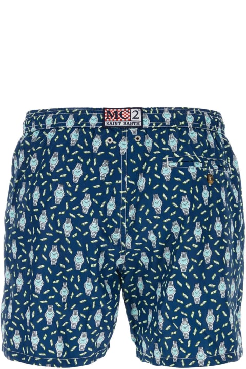 MC2 Saint Barth Clothing for Men MC2 Saint Barth Printed Polyester Swimming Shorts
