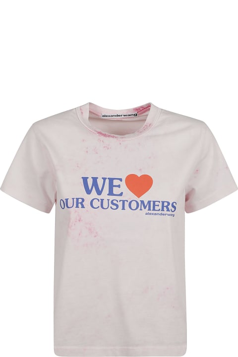 Fashion for Women Alexander Wang We Love Our Customers T-shirt