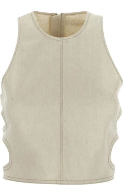 Chloé لـ Women Chloé Cotton Top