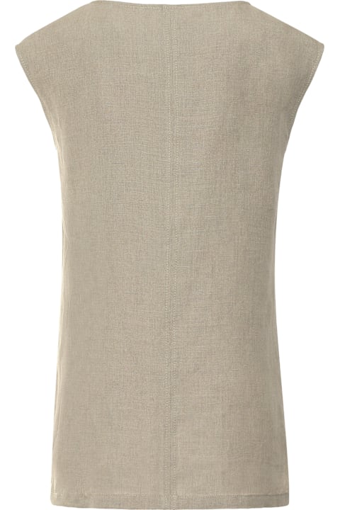 Topwear for Women Max Mara Colimbo Linen Blouse