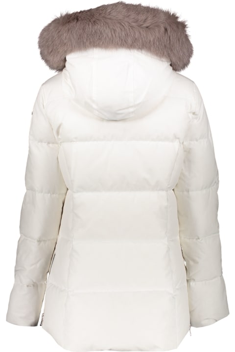 Fashion for Women Moose Knuckles Padded Parka With Fur Hood