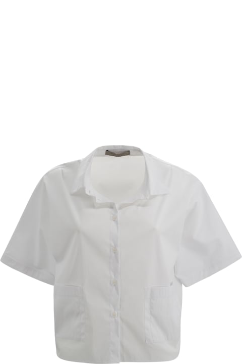 D.Exterior Clothing for Women D.Exterior Short Shirt With Pocket