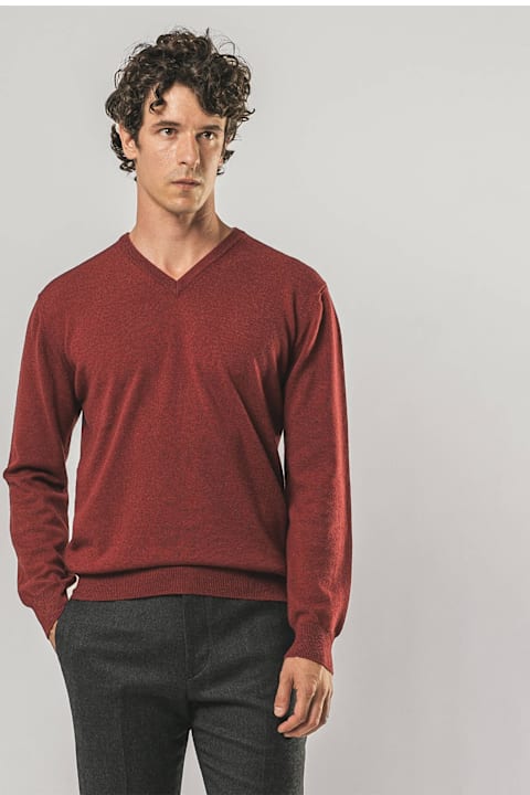 Homeware Larusmiani V-neck Sweater Bachelor Sweater