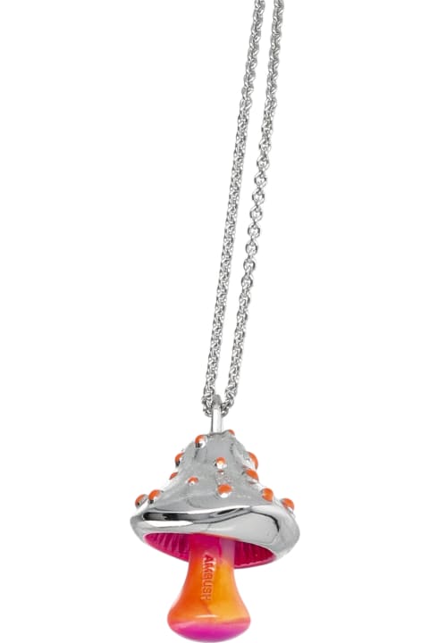 Mushroom Charm Necklace