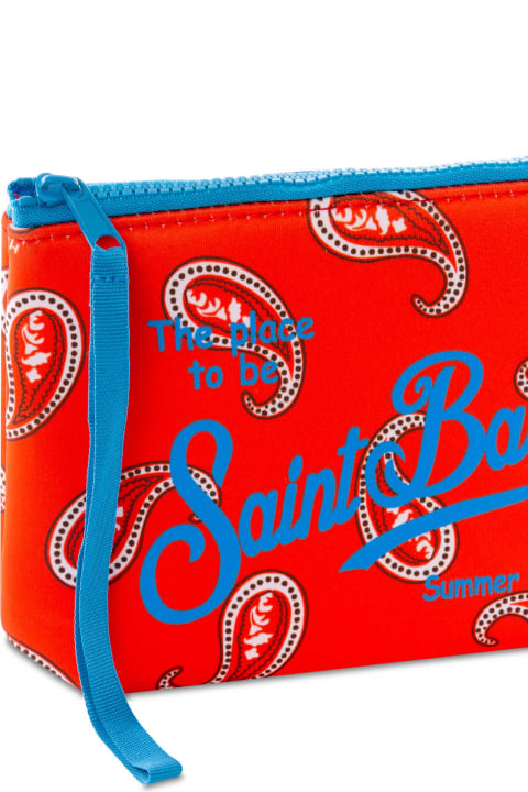 Homeware MC2 Saint Barth Aline Pochette With Paisley Print