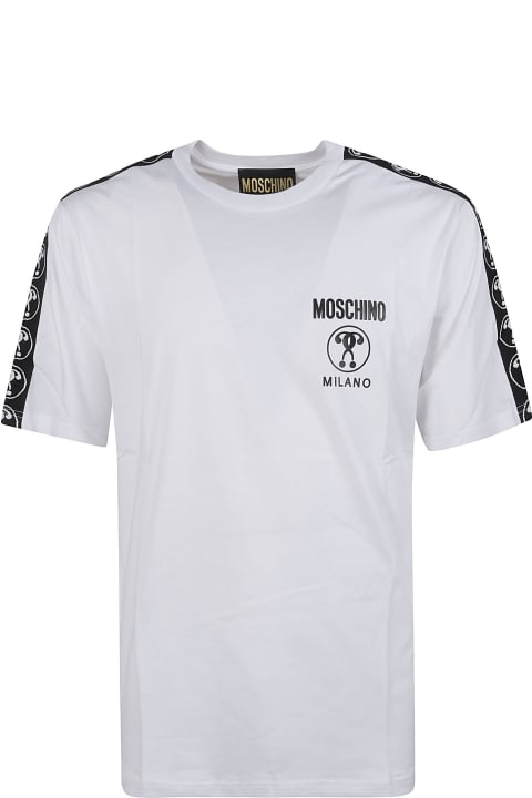 Fashion for Men Moschino Logo Sleeve Milano T-shirt