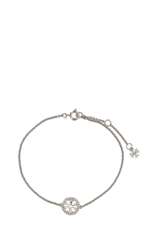 Bracelets for Women Tory Burch Miller Pave' Chain Bracelet