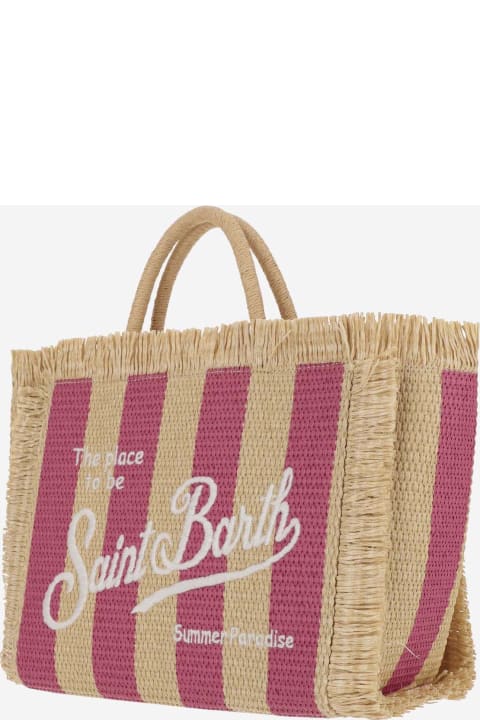 Fashion for Women MC2 Saint Barth Colette Tote Bag With Striped Pattern