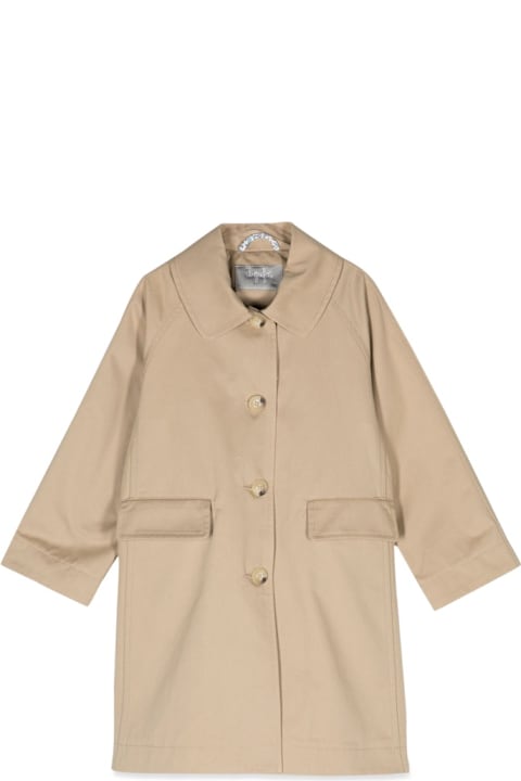 Homeware Il Gufo Cotton Trench Coat