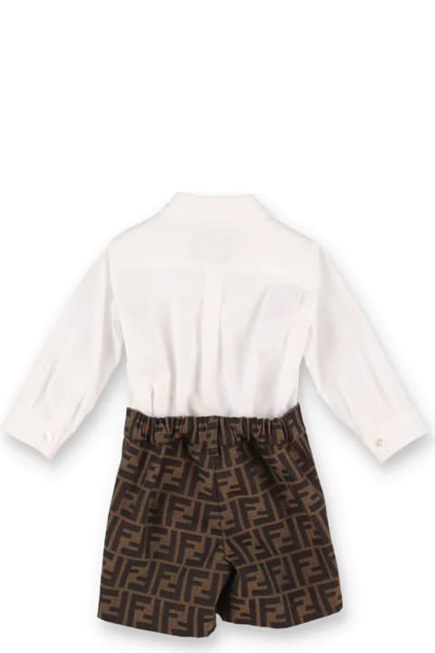 Fendi Bodysuits & Sets for Women Fendi Fendi Kids Dresses White