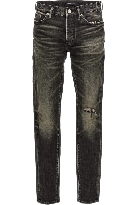 Jeans for Men Purple Brand '2 Yyear Dirty Fade' Jeans