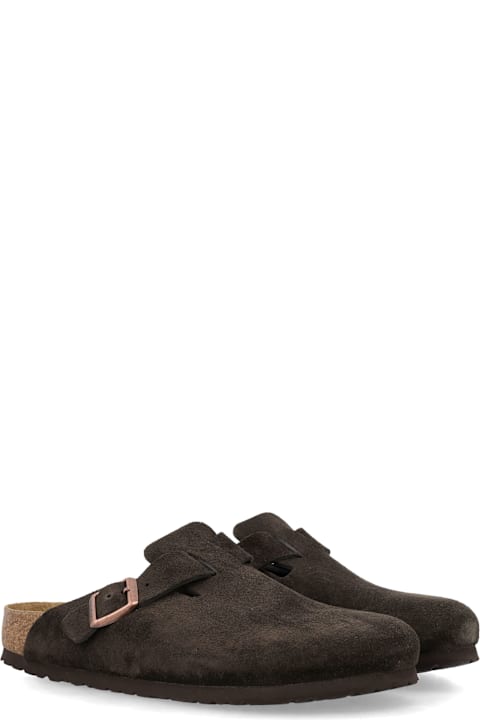 Birkenstock Boston Suede Mocca
