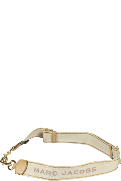 Marc Jacobs Women Marc Jacobs The Thin Outline Logo Webbing Strap