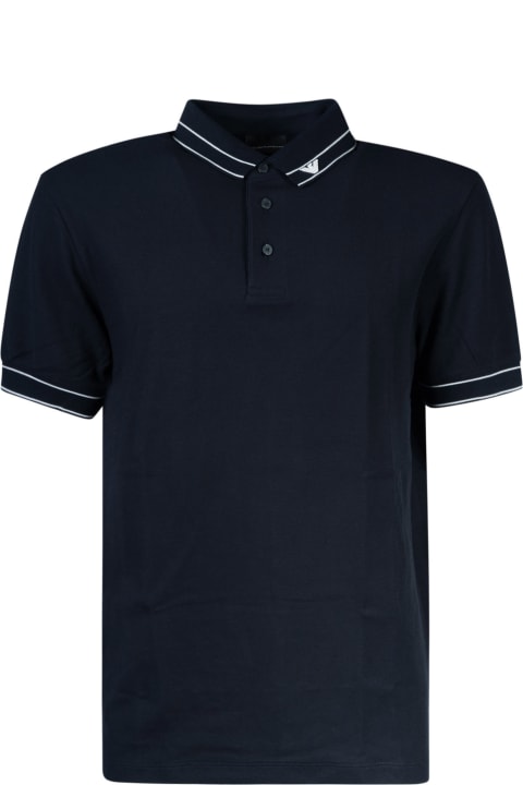 Emporio Armani for Men Emporio Armani Stripe Polo Shirt