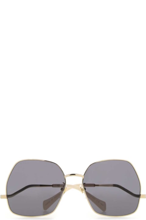 Gucci Sale for Women Gucci Gold Metal Sunglasses