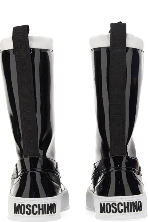 Moschino Boots for Women Moschino Boot With Logo