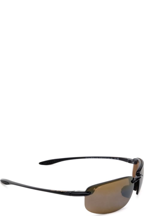 Maui Jim Eyewear for Men Maui Jim Mj407 Gloss Black Sunglasses