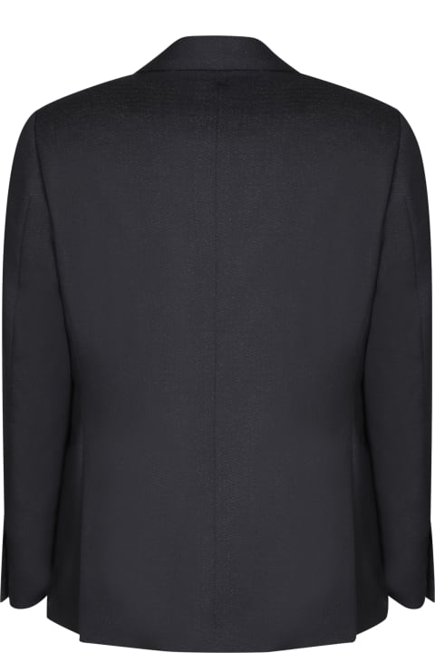 Suits for Men Lardini Lurex Black Jacket
