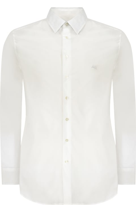 Etro for Men Etro Classic Italian Collar Cotton Shirt
