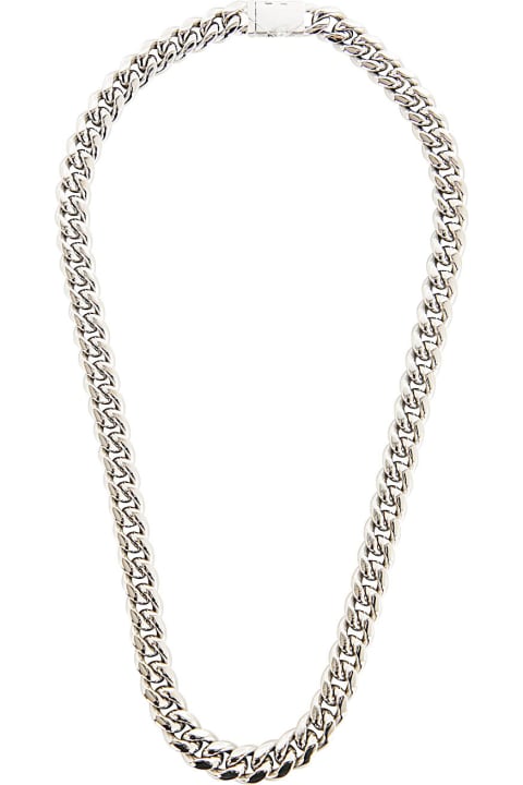 Necklaces for Men Darkai White Cuban Necklace