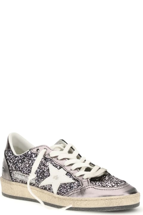 Golden Goose Ballstar Glitter Sneakers