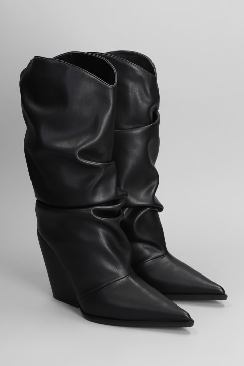Boots In Black Leather