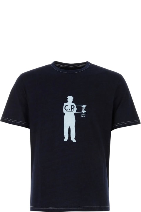 C.P. Company Topwear for Men C.P. Company Midnight Blue Cotton
