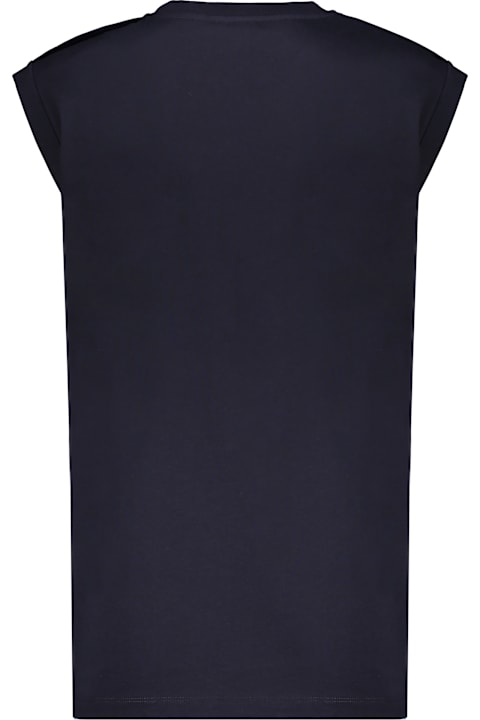 Balmain Cotton T-shirt With Logo