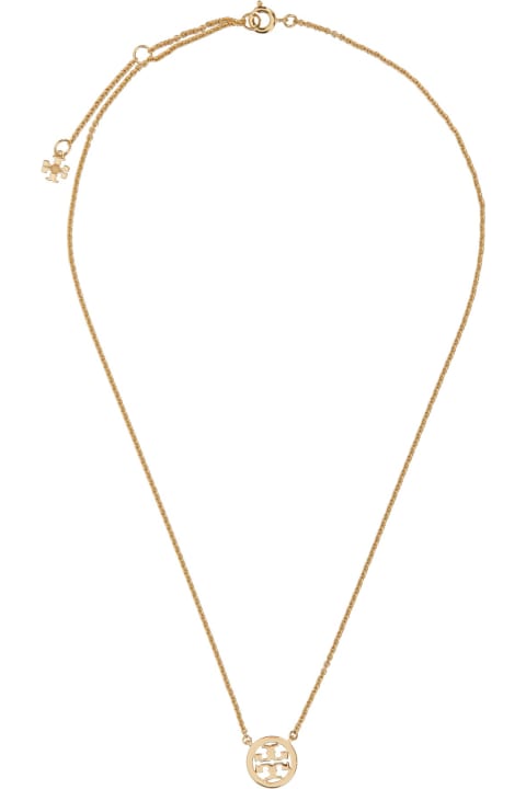 Necklaces for Women Tory Burch Gold Brass Miller Necklace