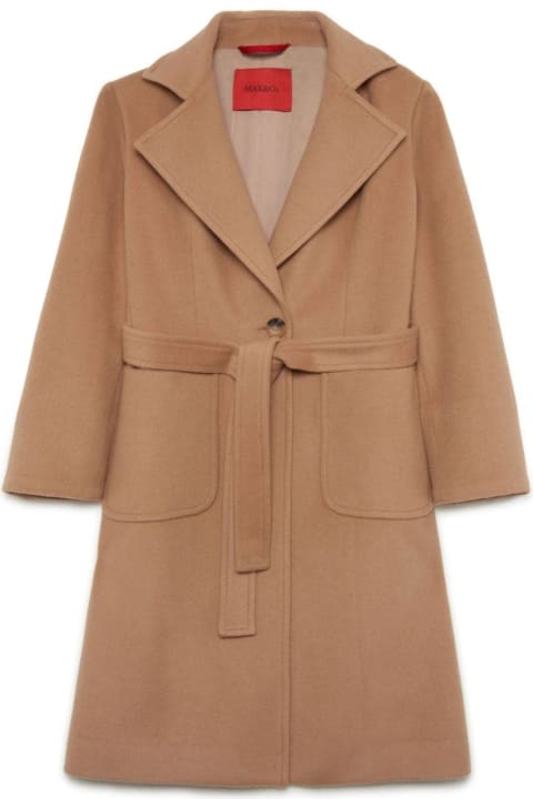 Coats & Jackets for Girls Max&Co. Cappotto Beige