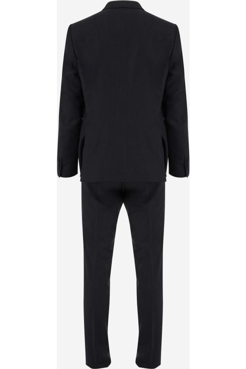 Suits for Men Tagliatore Single-breasted Two-piece Suit Set