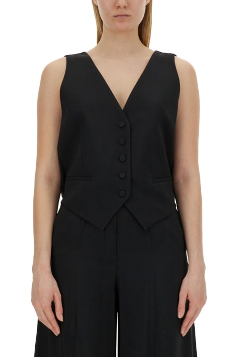 ウィメンズ Nina Ricciのコート＆ジャケット Nina Ricci Open-back Vest