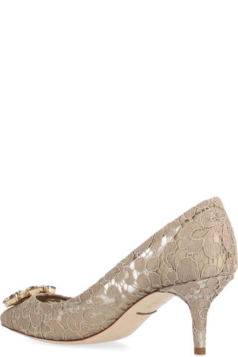 High-Heeled Shoes for Women Dolce & Gabbana 'bellucci' Lace Pumps