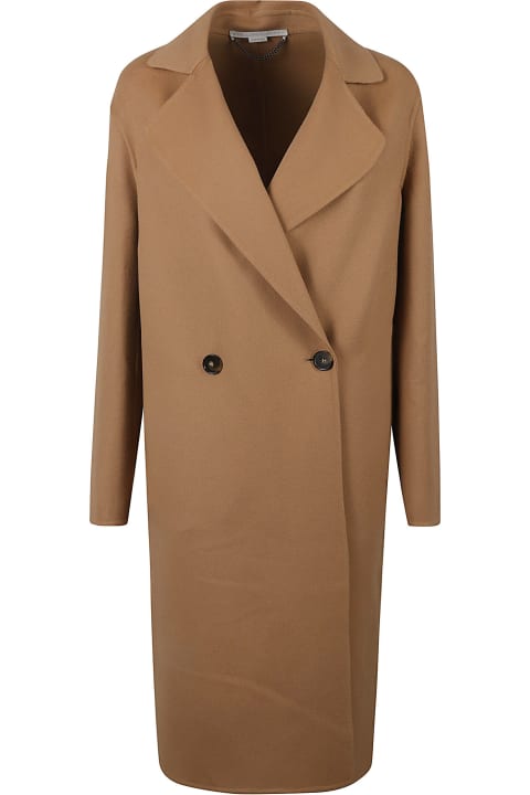 Stella McCartney Coats & Jackets for Women Stella McCartney Double Face Belted Coat