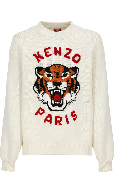 ウィメンズ Kenzoのニットウェア Kenzo 'lucky Tiger' Sweater